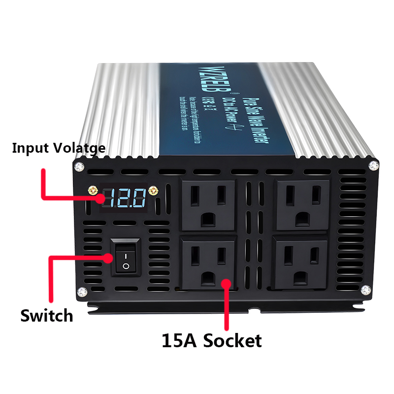 3000W Pure Sine Wave Inverter  - đánh giá và giá Inverter Pure Sine Wave 60Hz 120V 3000W